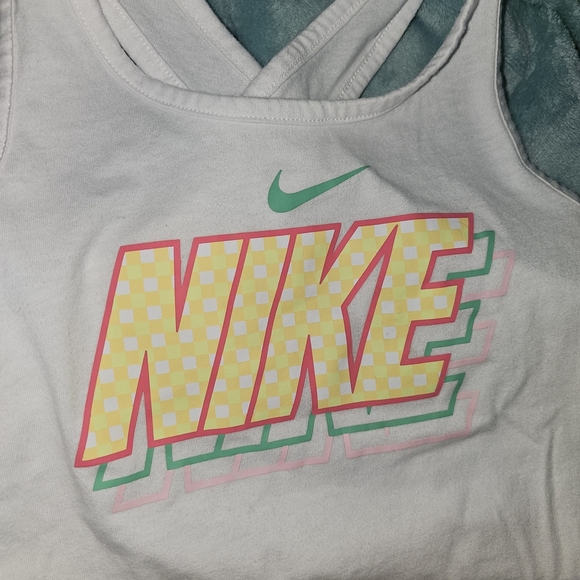 Nike White and Yellow Set with Colorful Logo - Picture 3 of 11